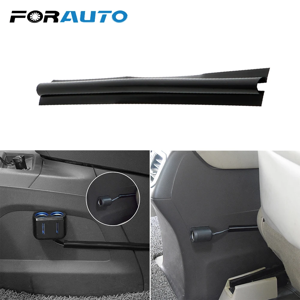 

FORAUTO 4 шт./компл. Автомобильная застежка скрытые автомобильные зажимы автомобильный луч зажим провод крышка линия рукав автостайлинг