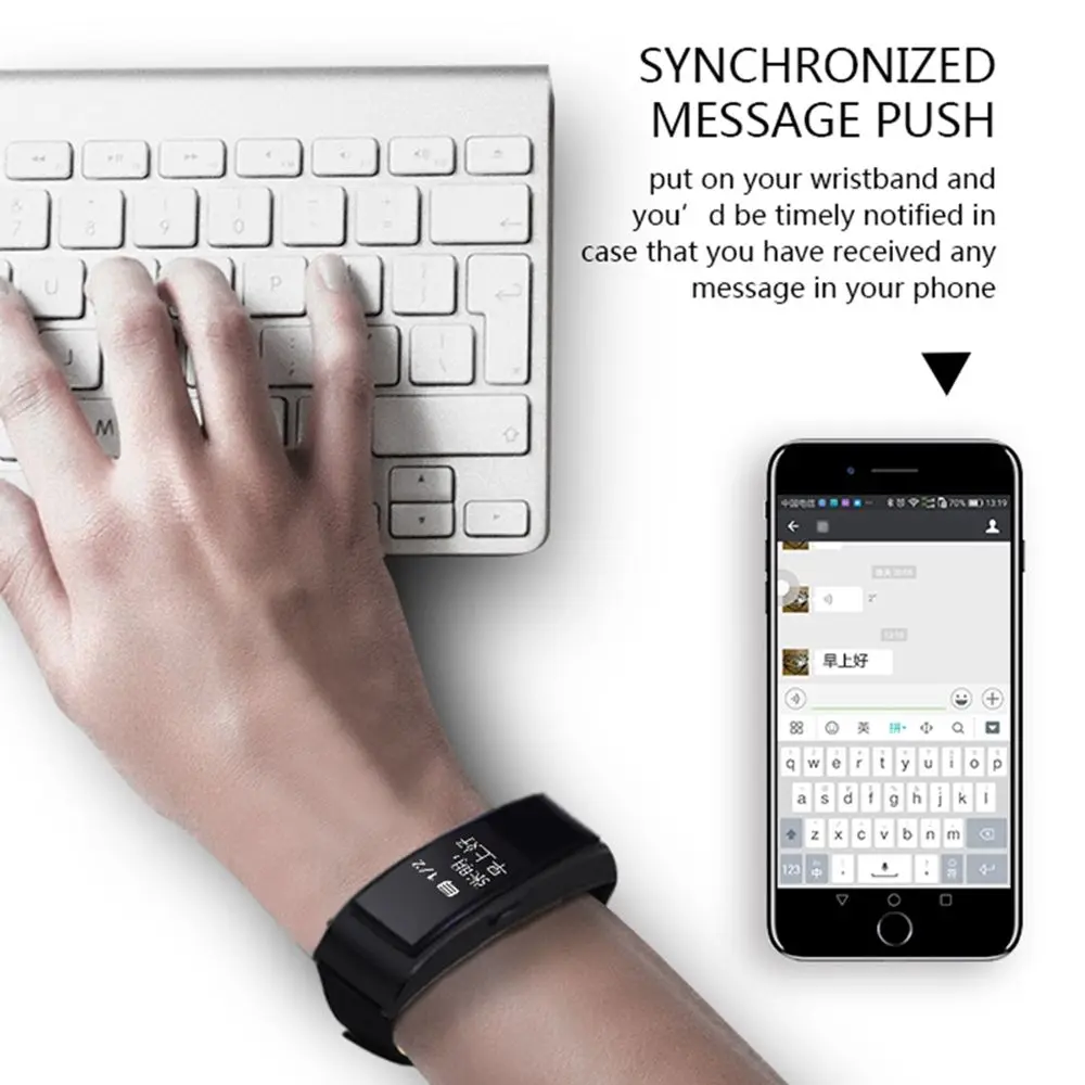 S3 PLUS Talk Band Bluetooth Гарнитура Браслет фитнес носимые спортивные совместимые