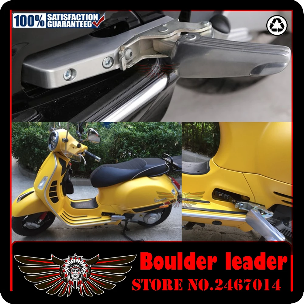 Новые удлинители для ножек пассажира Vespa GT GTS GTV 60 125 200 250 300 300ie|Накладки и