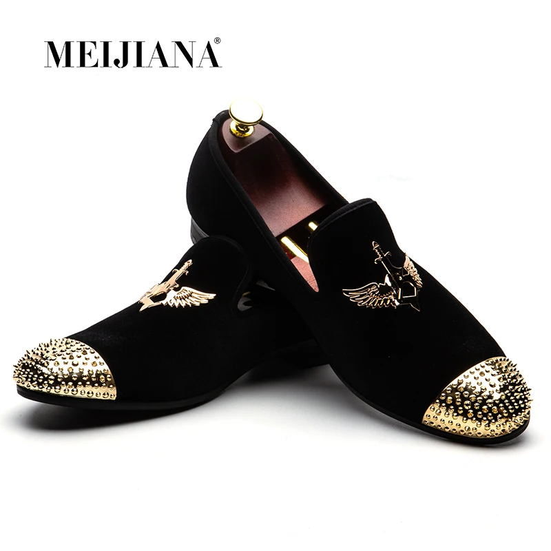 MEIJIANA 2019 Fashion Brand Men's Shoes Handmade Leather Comfortable Loafers Banquet | Обувь