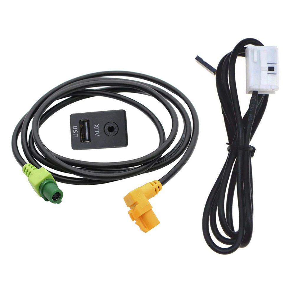 Biurlink RCD510 радио AUX/USB переключатель корпус USB AUX панель провод адаптер для Volkswagen Tiguan