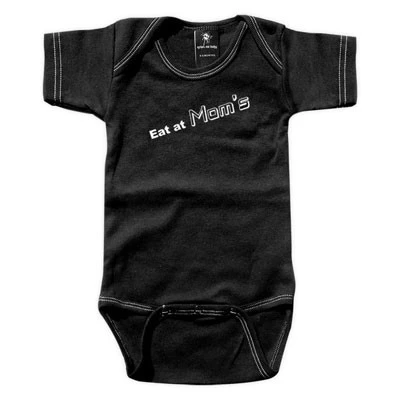 Rebel Ink Baby 329bo1824 Eat at Mom s 18 24 Month черный цельный нижнее белье| |