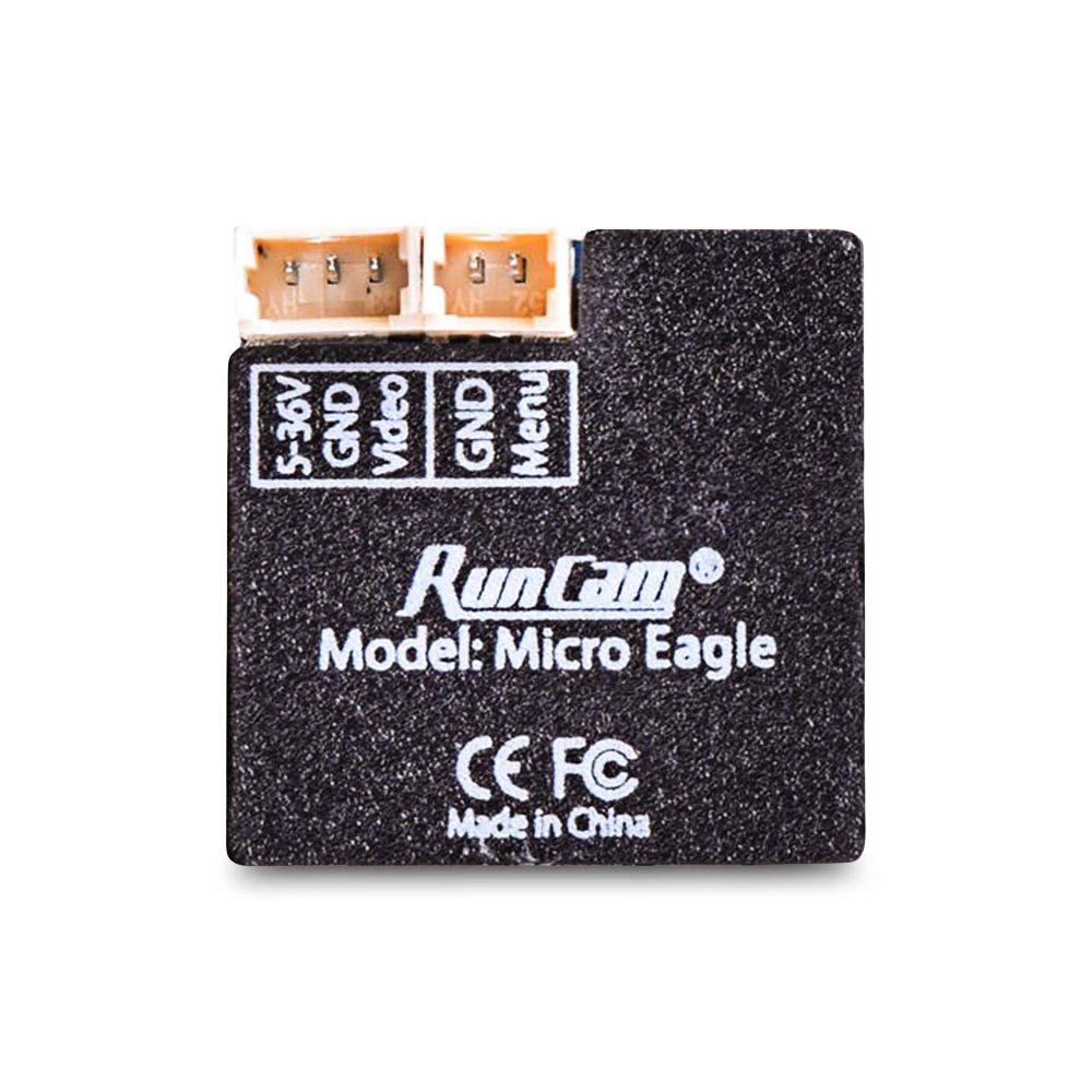 RunCam Micro Eagle CMOS 800TVL Global WDR 16:9 / 4:3 NTSC/PAL переключаемая FPV экшн камера Дистанционное