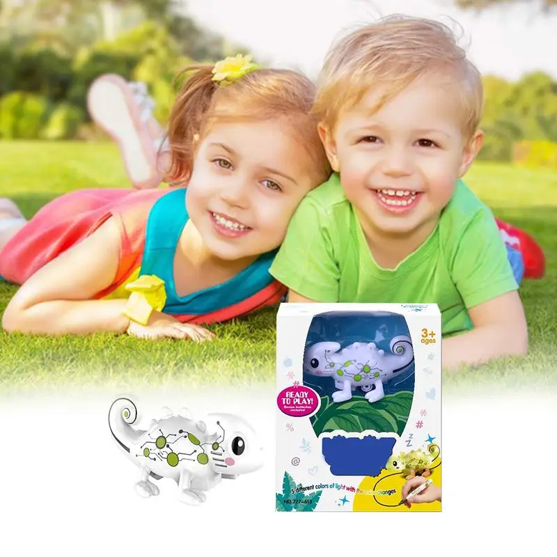 Индукционный игрушечный Хамелеон для детей с ручкой дистанционное управление