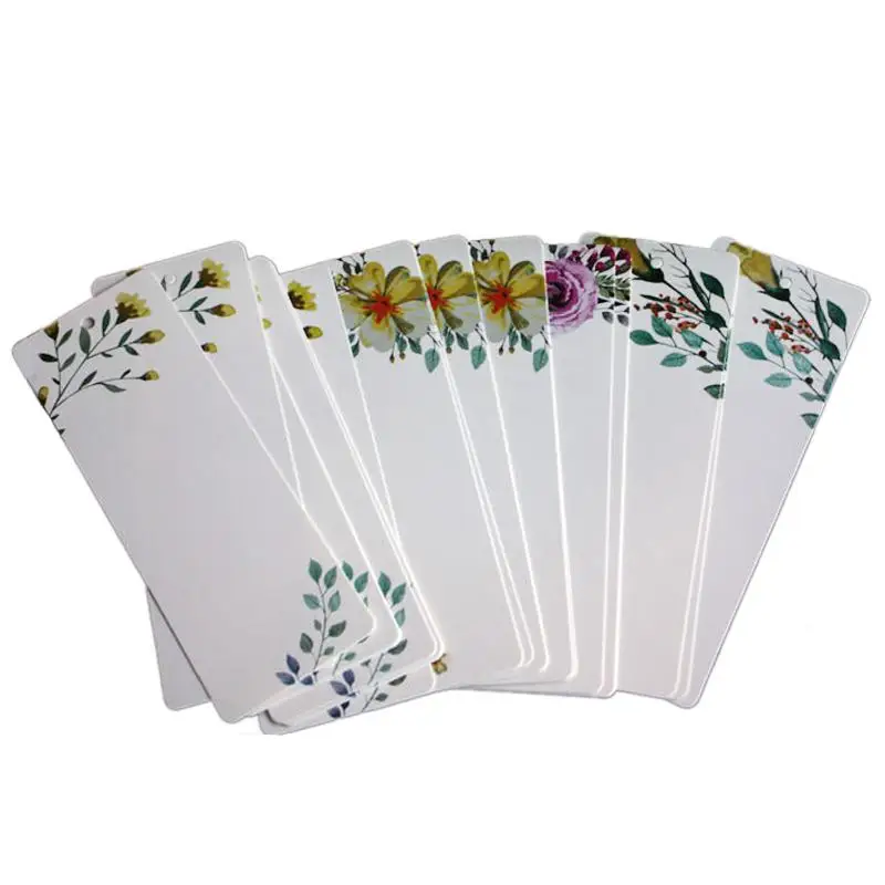 New 40pcs/лот Сделай Сам креативная Ретро Закладка в форме цветка закладки для