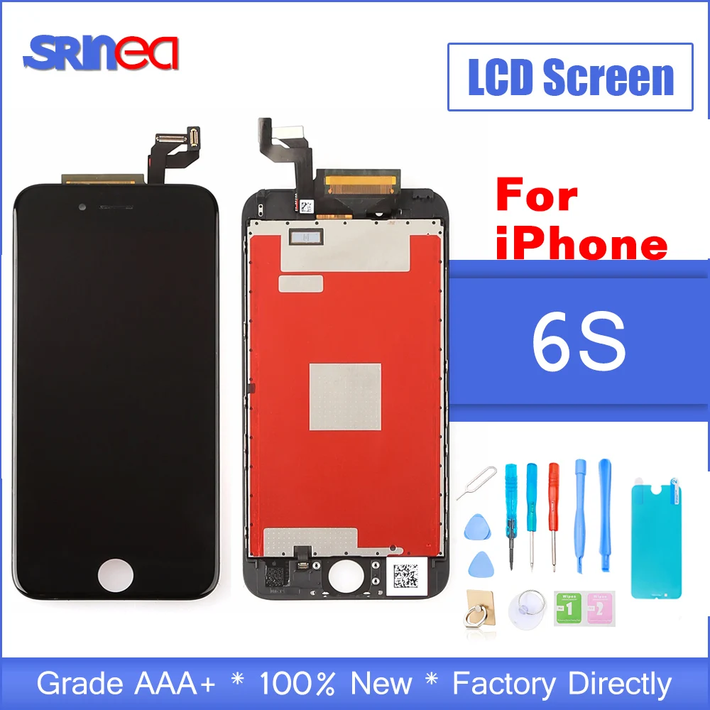 AAA + для iPhone 6S lcd с 3D силой кодирующий преобразователь сенсорного экрана в сборе i