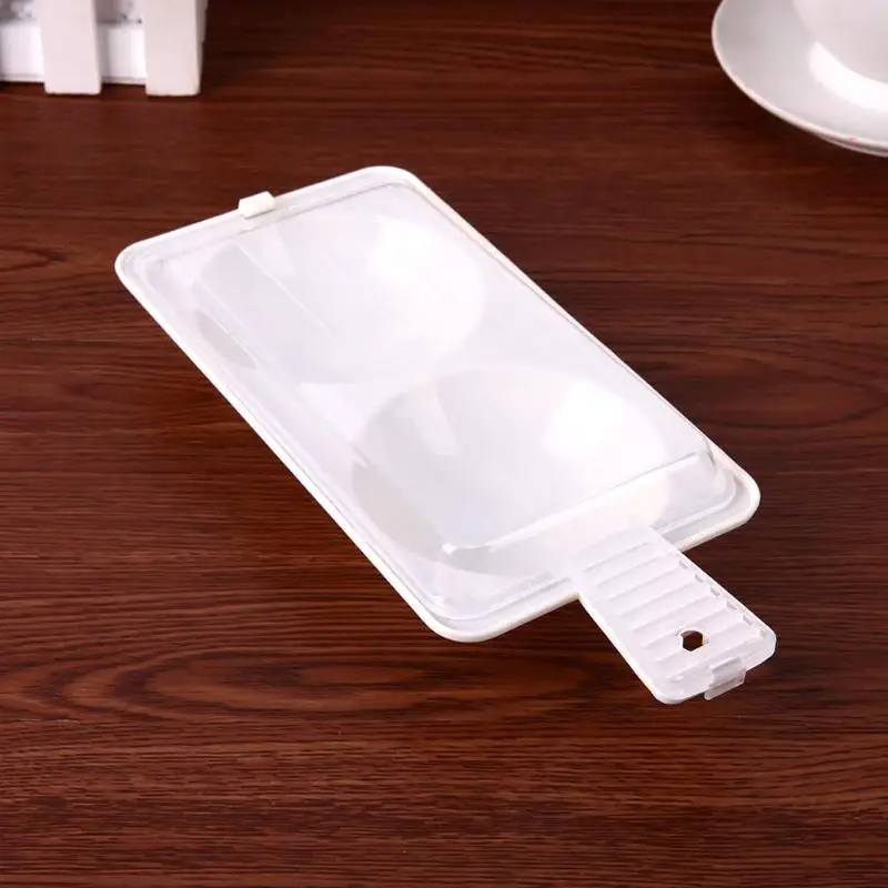 1pc 2 Slot Portable Plastic Egg Poacher Microwave Oven Breakfast Accessory | Дом и сад