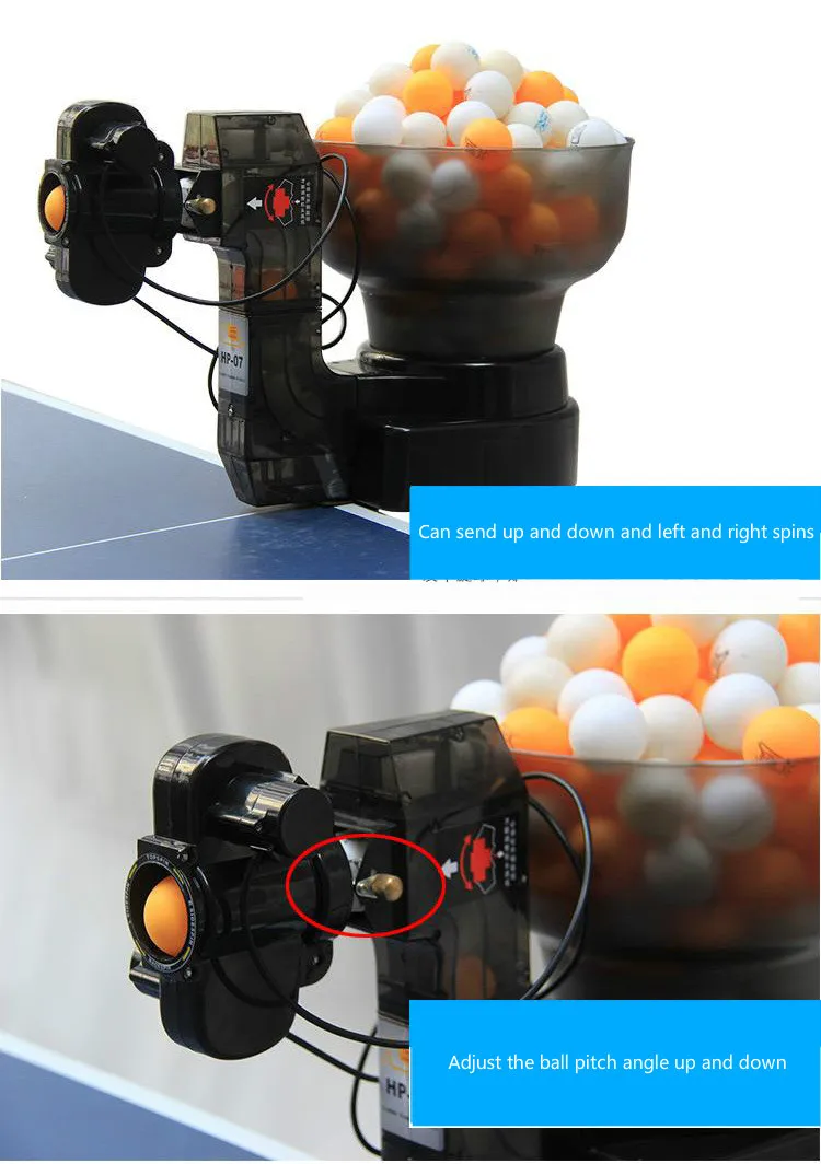 Ping Pong Table Tennis Robots/Machine Ball Machines Automatic Machine 36 Spins Home Practicing On Suit 40MM | Спорт и развлечения