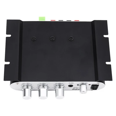 Lepy LP-838 мини-усилитель мощности для автомобиля Hi-Fi MP3 MP4 стерео сабвуфер аудио
