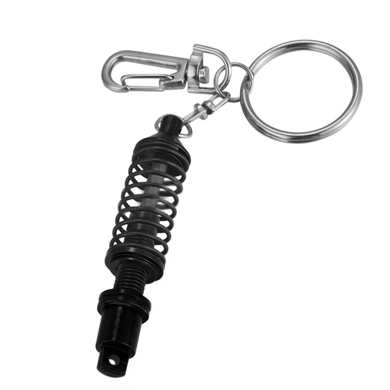 1 шт. Регулируемый пружина койловер автомобиля в форме амортизатора брелок