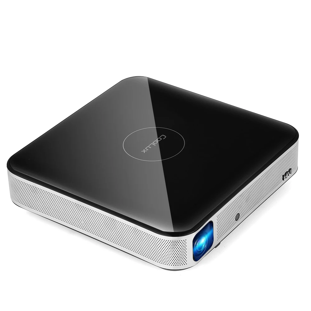 Coolux S3 DLP проектор 900 ANSI Авто фокус 4 K дома Театр Cortex A53 1500: 1 1280x800 умный на Android для