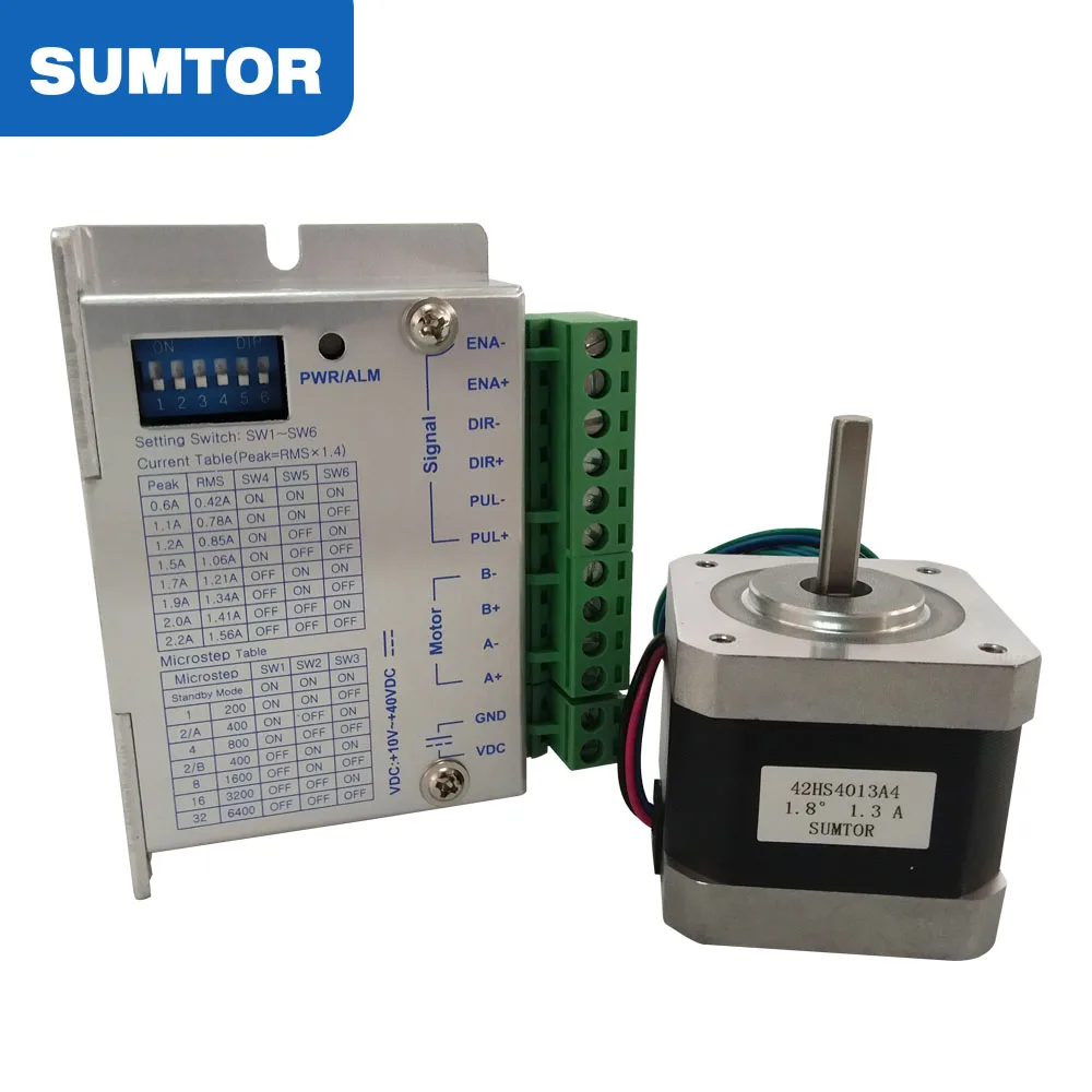 

32 subdivision M422 driver with nema 17 stepper motor 40mm motor body length 40N.cm holding torque