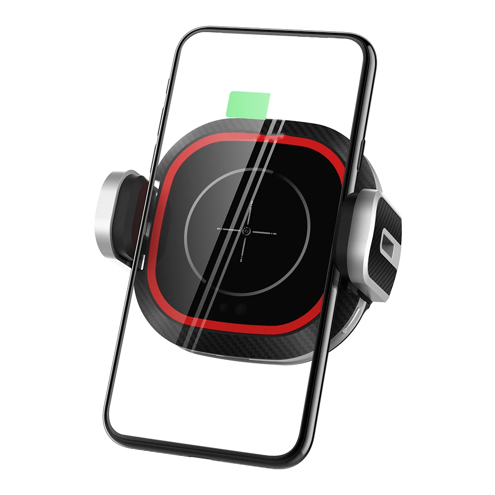 10W Car Charger Air Vent Phone Holder Automatic Infrared Sensor Intelligent Qi Wireless Stand Charging Fast |