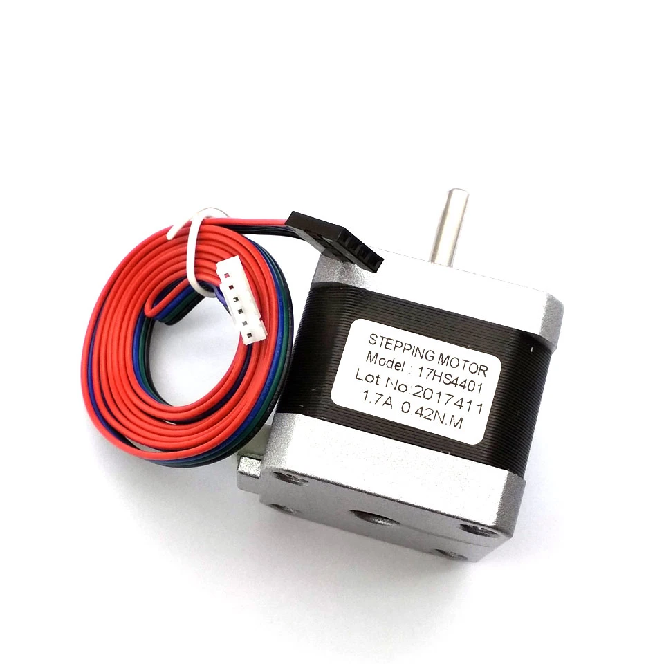 Шаговый двигатель Nema 17 42bygh шаговый 1.5A (17HS4401) 17HS4401 для 3d принтера с ЧПУ