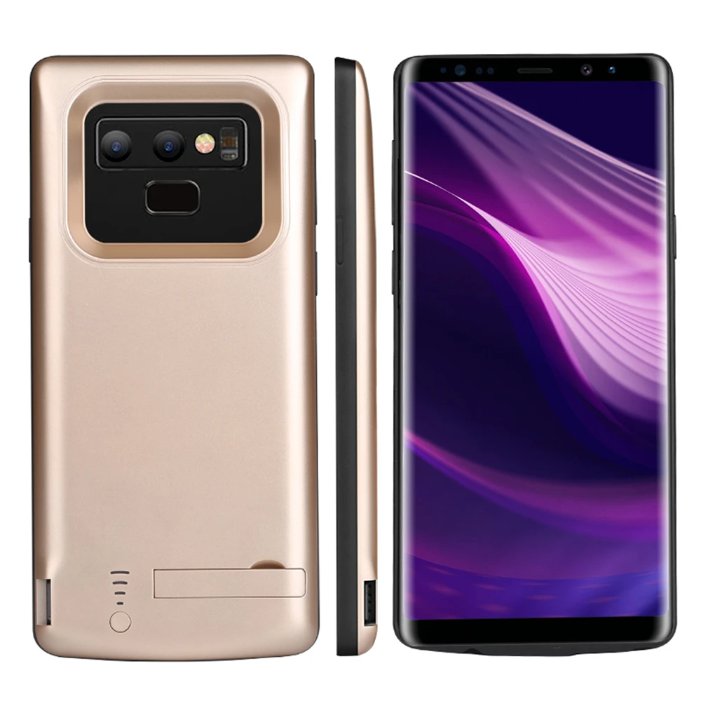Для samsung Galaxy Note 9 батарея зарядное устройство чехол 5000 мАч запасные аккумуляторы