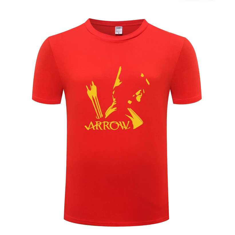Oliver Queen Green Arrow Mens Men T Shirt Tshirt 2018 New Short Sleeve O Neck Cotton Casual T-shirt Top Tee | Мужская одежда