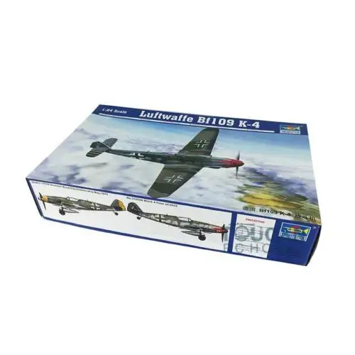 TRUMPETER 02418 1/24 Luftwaffe BF109 K 4 набор пластиковых самолетов статическая модель игрушки