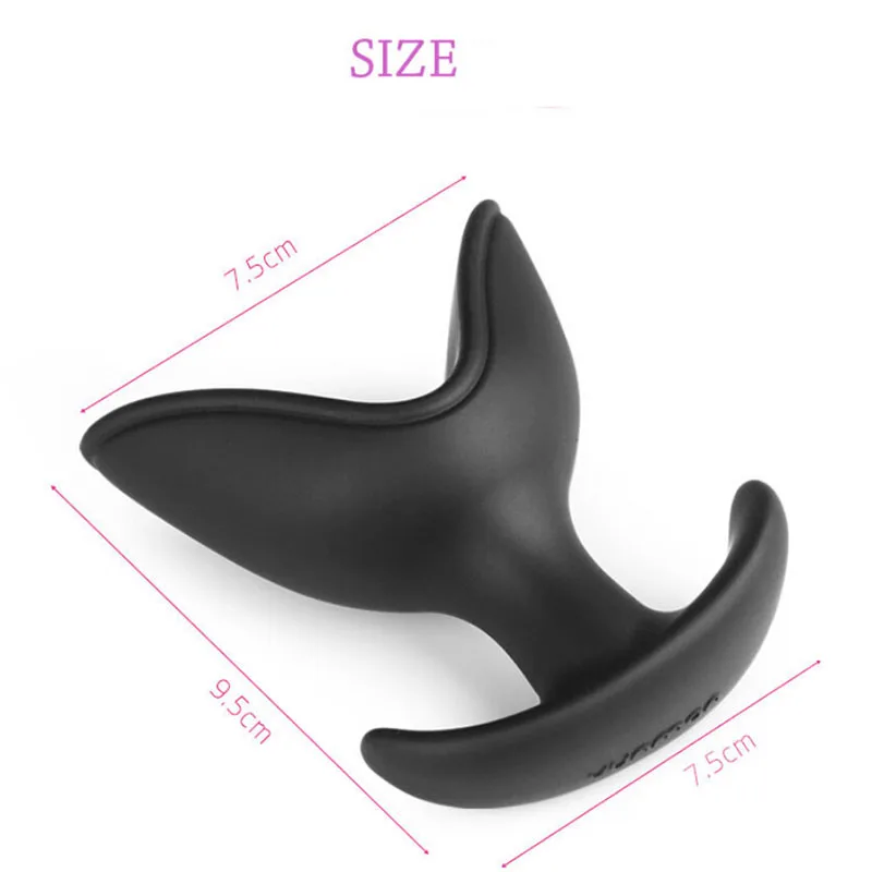 Silicone V Type Opening Anal Plug Anus Dilator Buttplug Prostate Massager G-spot Masturbation Stimulator Sex Toys for Woman | Красота и