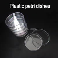ps petri dishes with cover sterile plastic culture dish cultural petri dish lab glassware for lab tests dia 60mm 10setspack