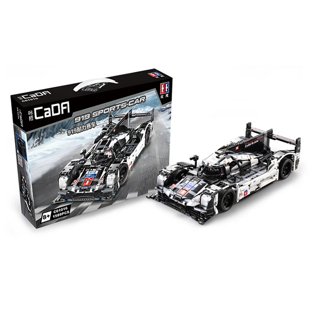 CaDA C61016 гоночный автомобиль 1586 шт. строительные блоки игрушки креативный сборка