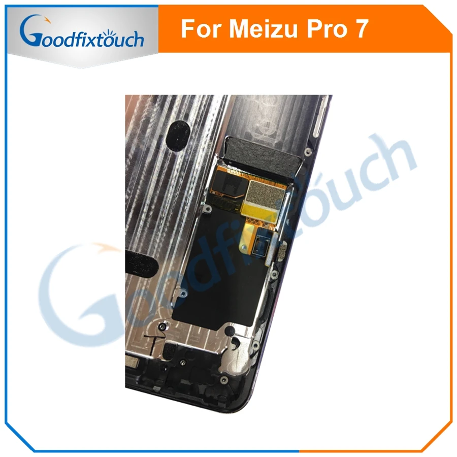 Задняя крышка для Meizu Pro 7 чехол с дополнительным дисплеем задняя Pro7 ЖК