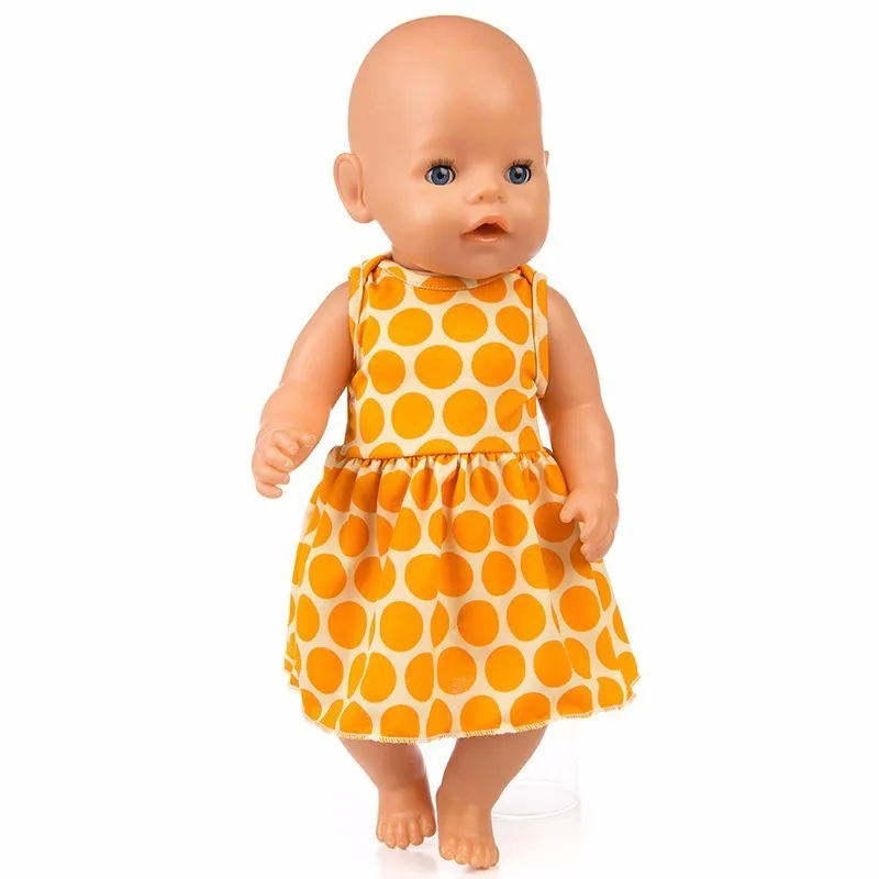 Аксессуары для кукол Born Doll Fit 18 дюймов 43 см маленькая лошадь Красный Клетчатый