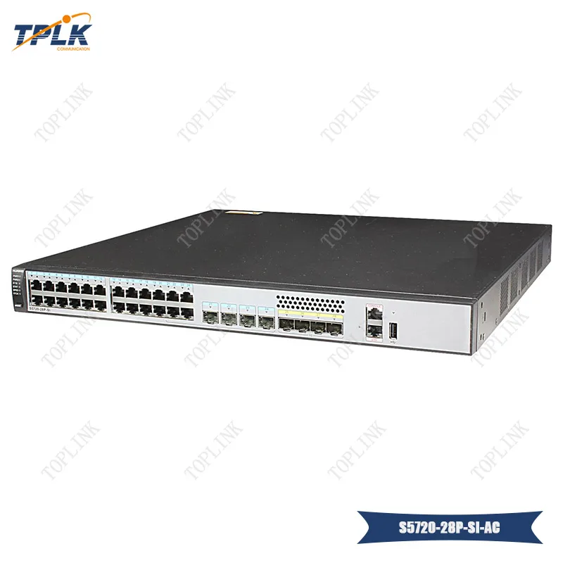 100% оригинальный дешевый коммутатор Hua wei S5720 Ethernet 28P SI AC сетевой SFP 10/100/1000