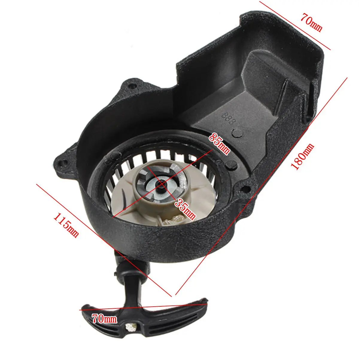 Мотоцикл грязи 2 тактный 43cc 47cc 49cc Pull Starter Mini Dirt Quad для карманного велосипеда