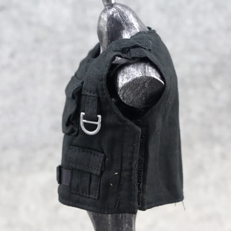 1 * пуленепробиваемый жилет 1/6 масштабная модель черный тактический бронежилет