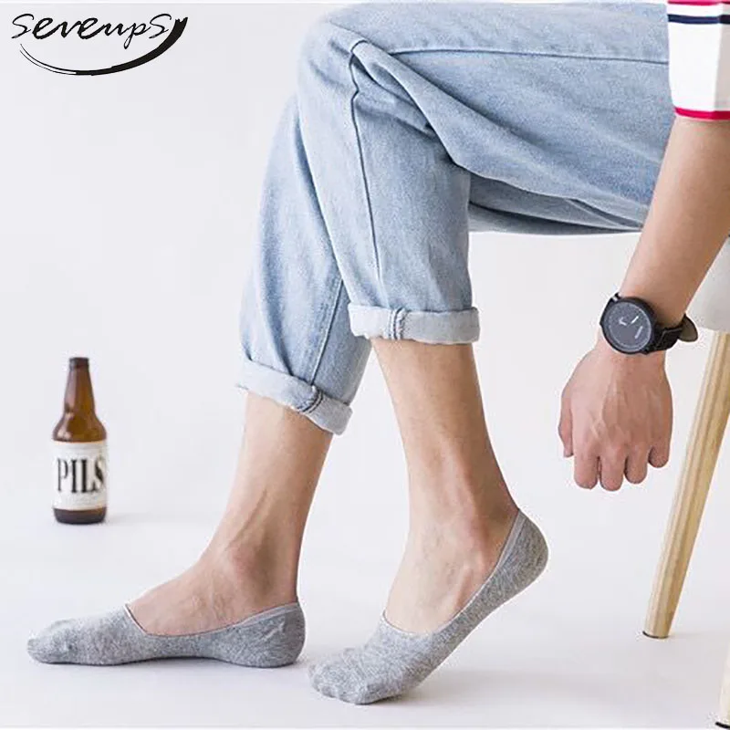 10 пар мужские тапочки невидимые носки для мужчин летние без шоу бамбуковые из