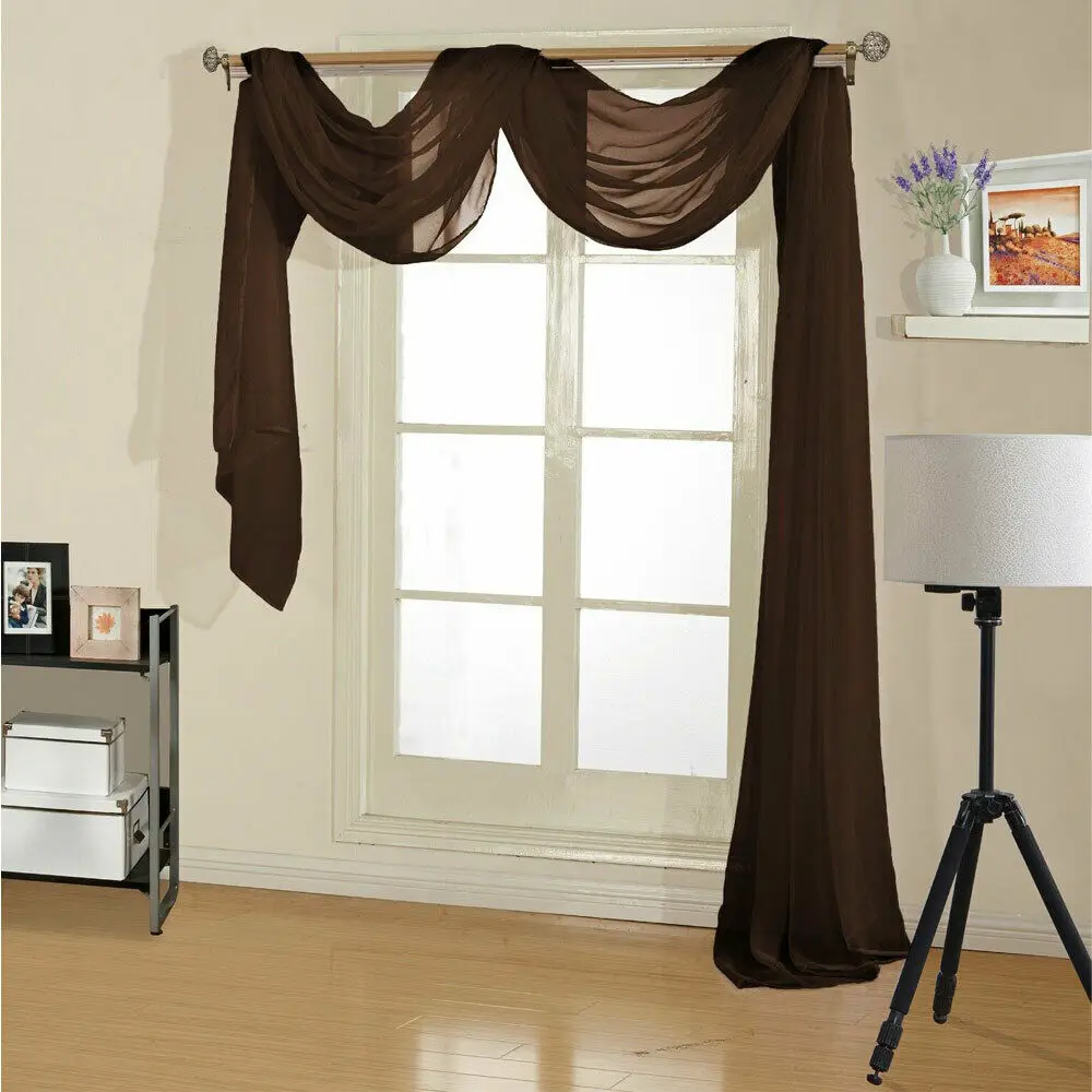 Home Textile Window Pastoral String Curtains Patio Net Fringe for Door Fly Screen Windows Divider Cut To DIY Size | Дом и сад