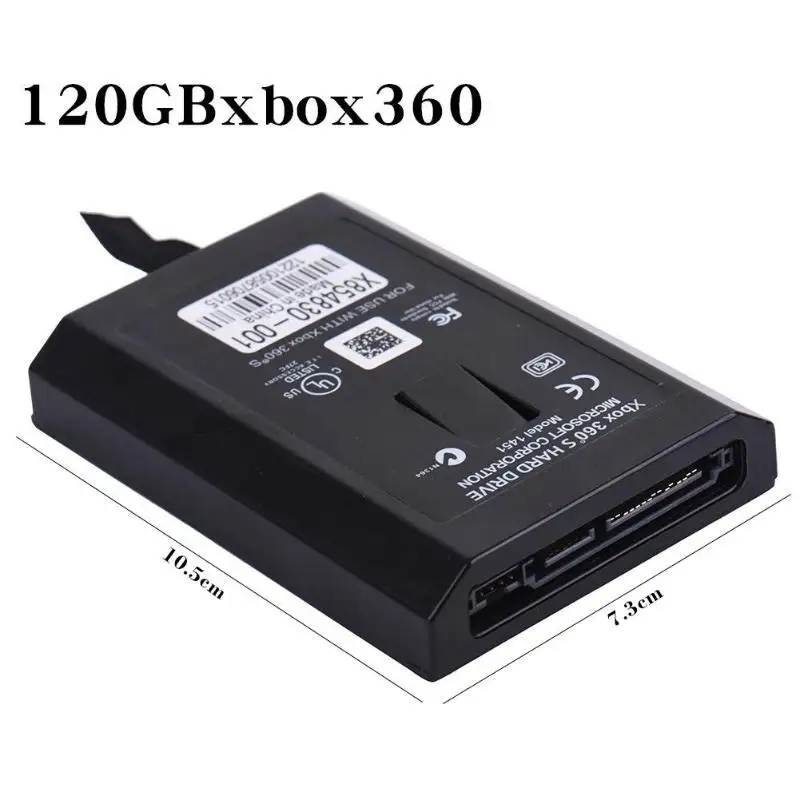 120 ГБ внутренний жесткий диск HDD для Microsoft Xbox 360 тонкий XBOX E консоль игровой
