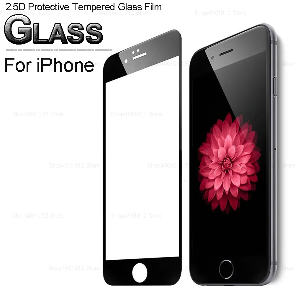 3D Защитное стекло для iPhone 7 8 6s 6 plus x xr xs max r защита экрана закаленное xmax|Защитные