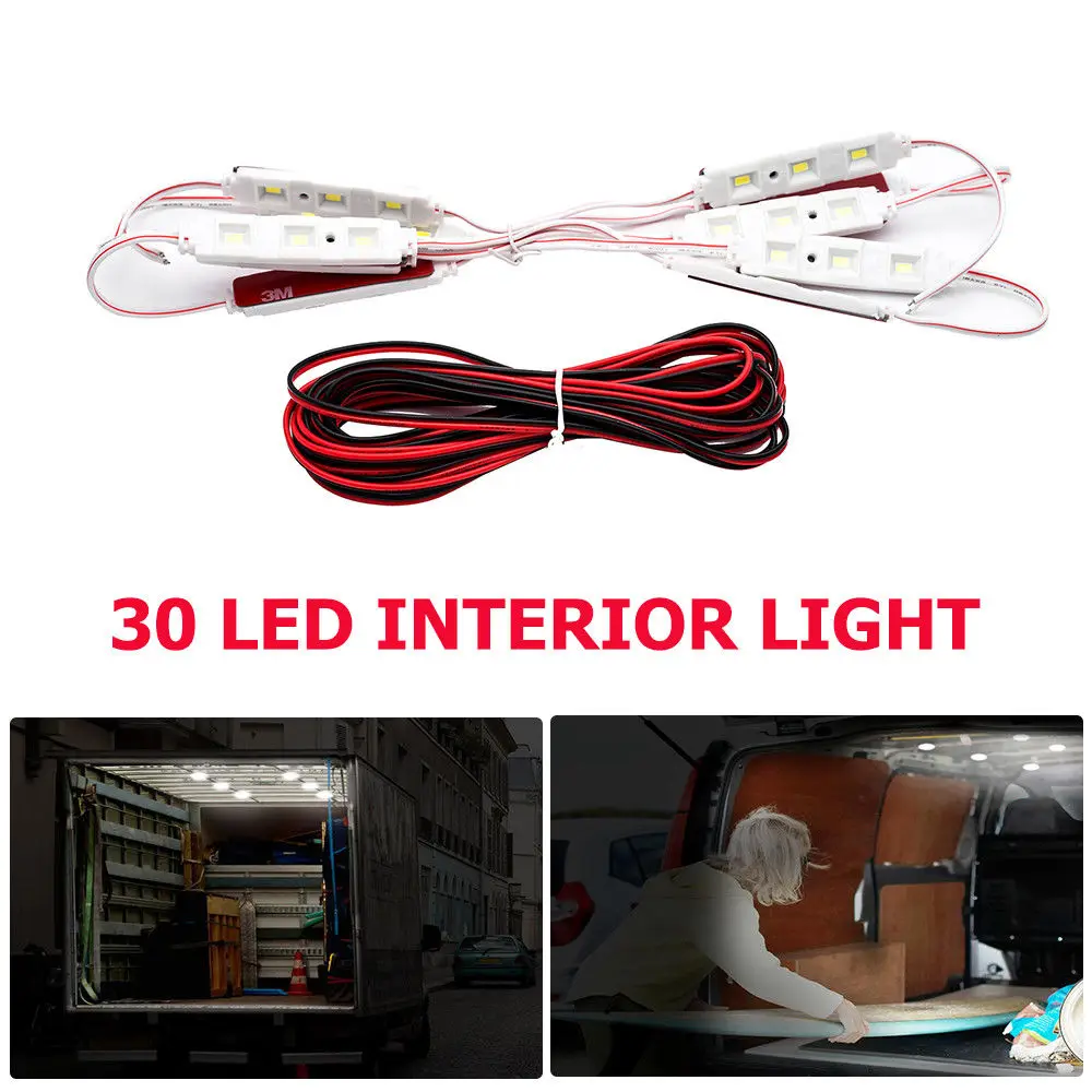Автомобильный светильник белого цвета 12 В 30 светодиодный 5630 SMD для LWB Van Sprinter Ducato