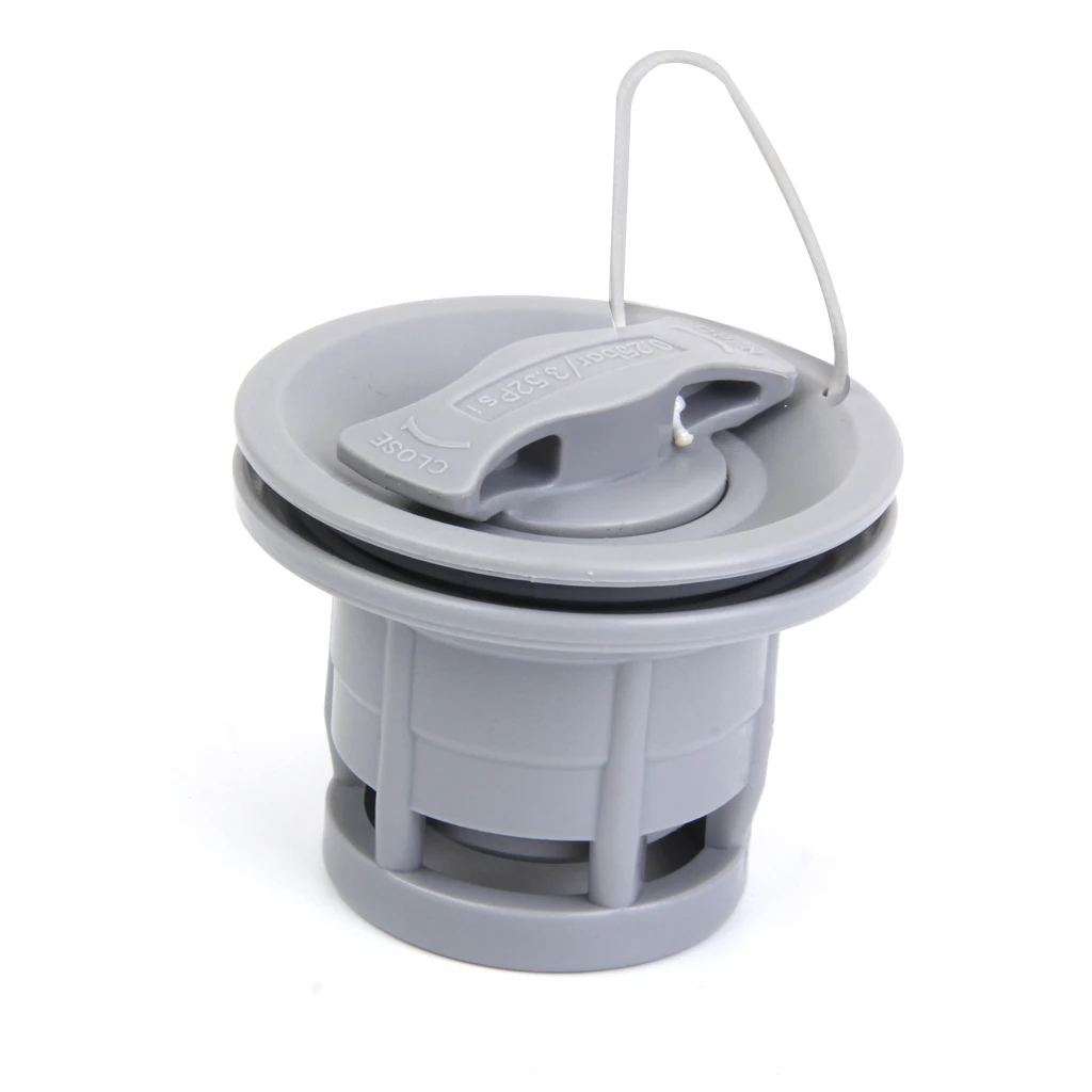 POM Grey Double Seal Air Valve for Inflatable Boat Raft Dinghy Kayak Canoe Supply | Спорт и развлечения