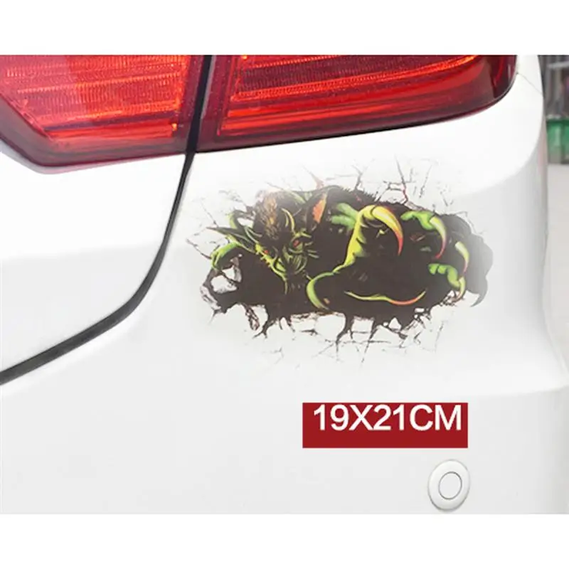 1pc Waterproof 3D Car Sticker Personalized Auto Stickers And Decals Styling Scary Devil Claw Truck Bumper Tailgate Decor | Автомобили и