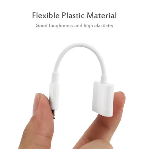 2 в 1 зарядное устройство для прослушивания адаптер iphone X 8 плюс зарядки 3 5 мм Jack AUX