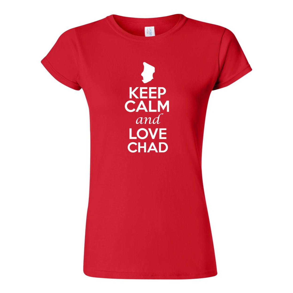 Junior Keep Calm And Love Chad Country патриотическая новинка футболка 1256 г.|Футболки| |