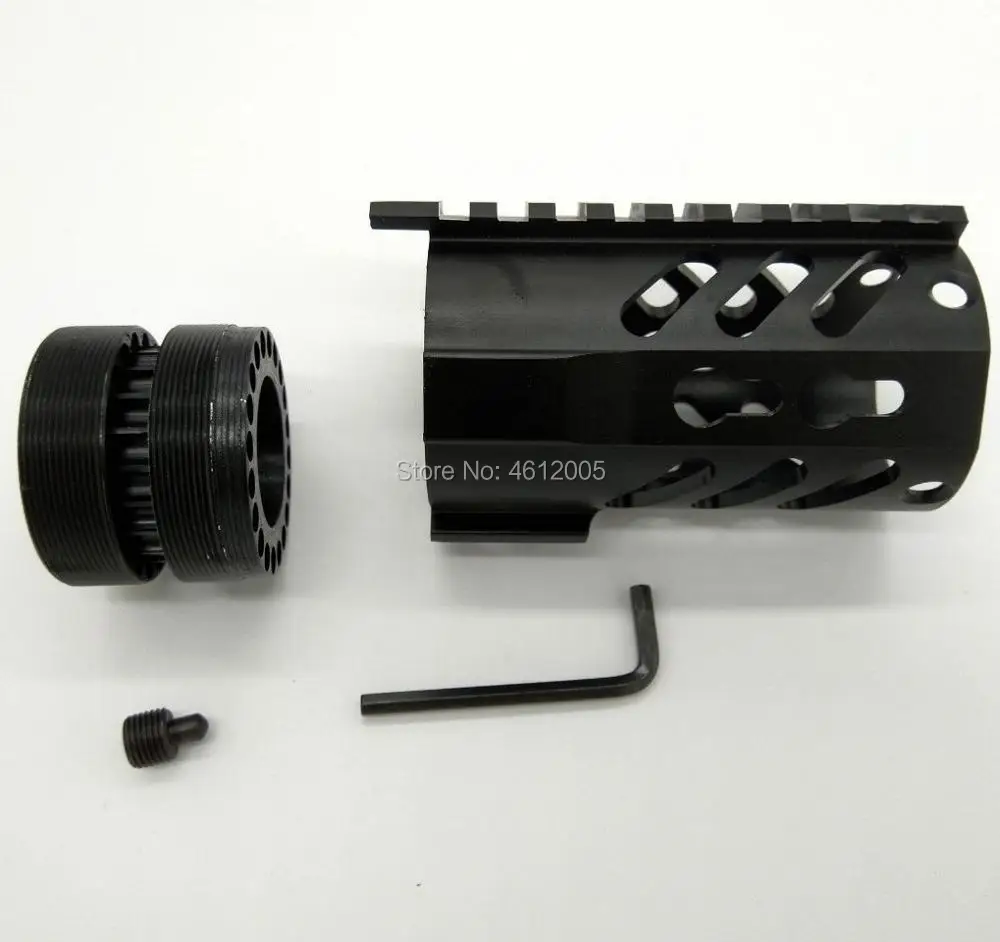 4 дюйма Тактический Keymod трубчатое цевье винтовка Стиль ar 15 защита для