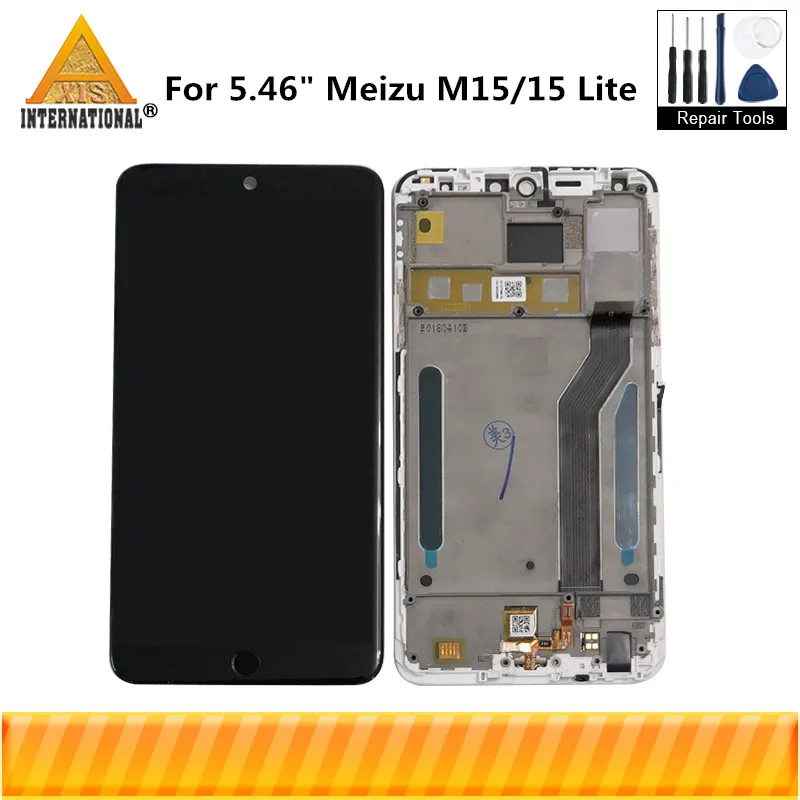 Оригинальный Axisinternational 5 46 &quotдля Meizu M15 Snapdragon 626 ЖК экран + сенсорная панель
