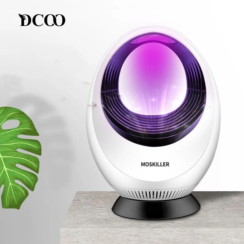 Электрическая лампа ловушка для комаров DCOO с питанием от USB бесшумная домашняя