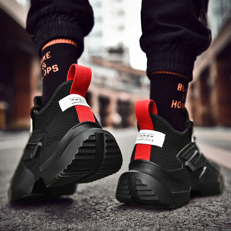 

New Hot Running Shoes for Men Sneakers Size 3 Colors Light Weight Outdoor Jogging Fitness
