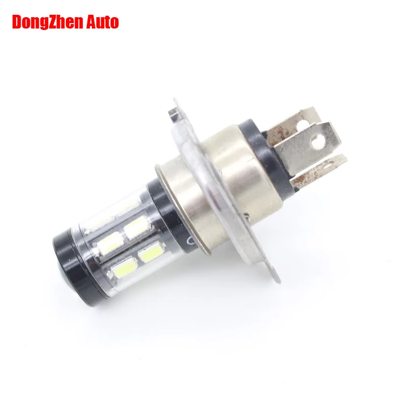 Dongzhen 1X Automobiles Head H4 LED Bulb 15 5730 Canbus No Error Auto Moto External Light DRL Daytime Running Lights |