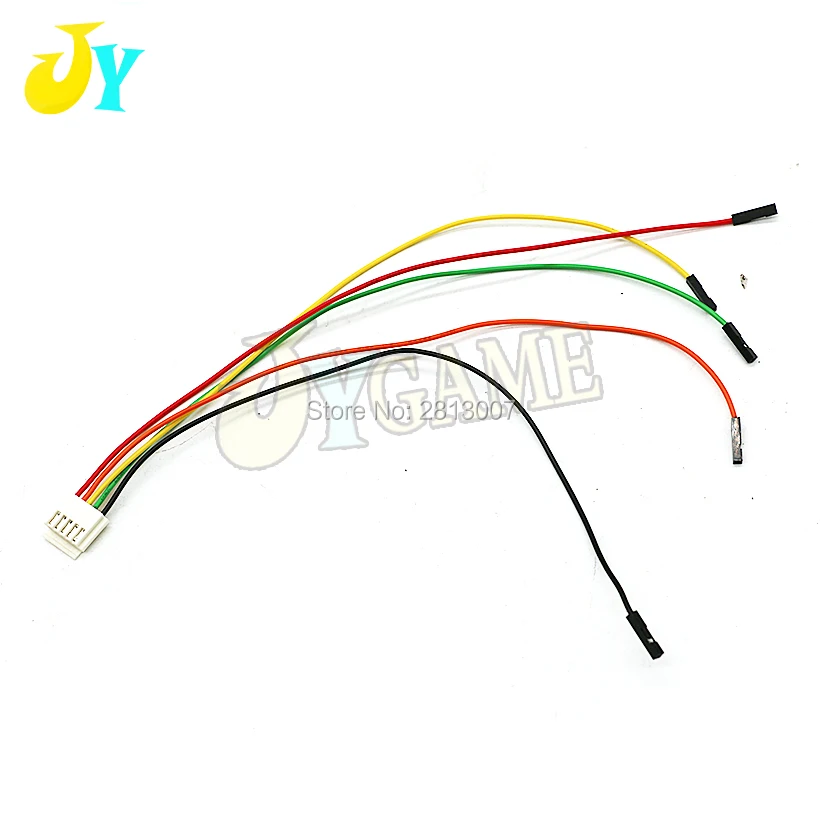 10 шт. 5-контактный кабель джойстика SANWA провода для DuPont коннектор USB-кодировщика |