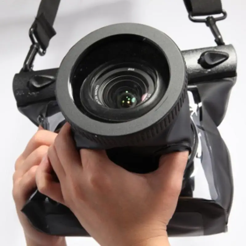 Чехол для камеры SLR DSLR HD 20M Водонепроницаемая сумка подводный сухой корпус чехол