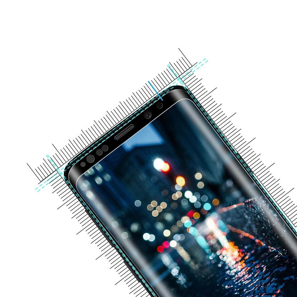 Закаленная пленка на весь экран для Samsung Galaxy S9 Plus | Мобильные телефоны и