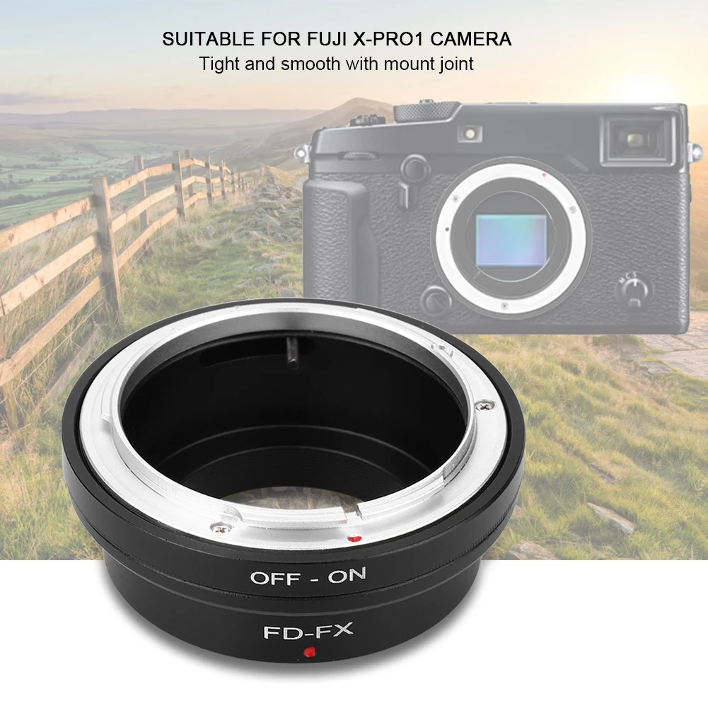 FD FX для монтаж Canon кольцо адаптер объектива камеры ЖК дисплея с подсветкой Fujifilm X