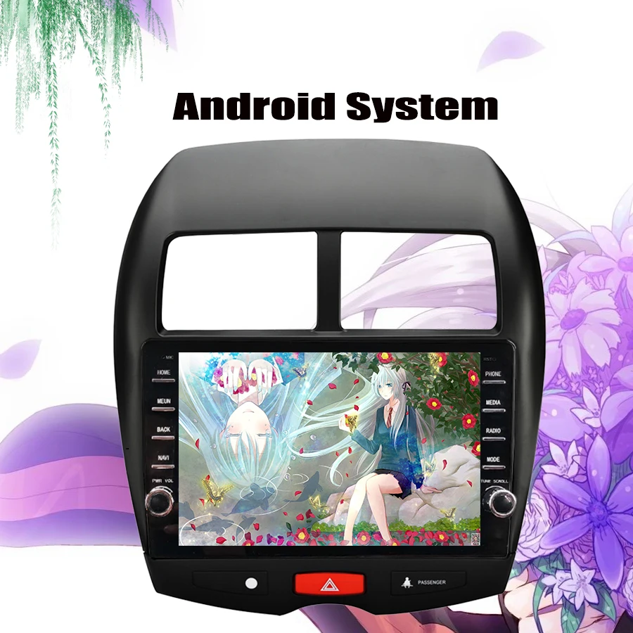 Автомагнитола на Android 10 0 мультимедийный плеер 2 din dvd GPS для Mitsubishi ASX 2010 2017 2018 2019