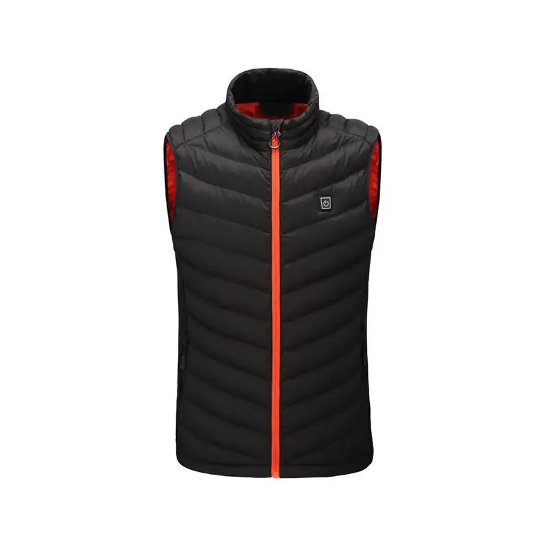Мужской/женский теплый жилет с подогревом повседневный инфракрасным и перьями