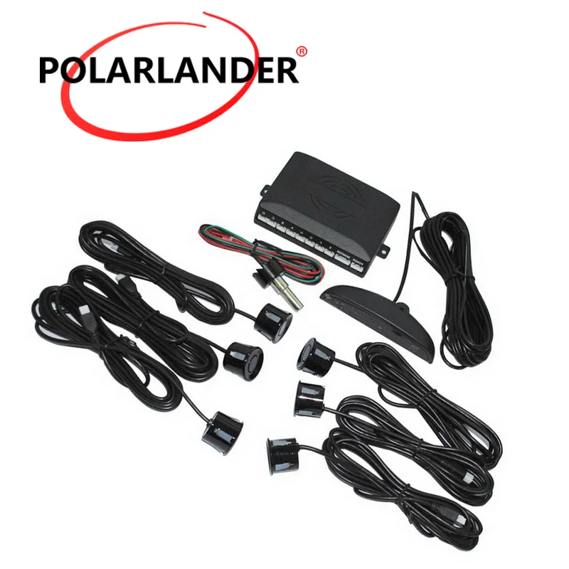 

Parking Sensor alarm alert BEBE loud Reverse Back up 6 Sensors Backlight LED Display Radar Detector System Car LED Monitor Auto
